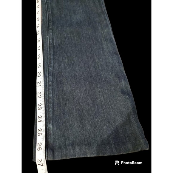 MISS ME MONTREAL plain jeans Low Rise stitched Riveted sz 28 - Picture 8 of 10